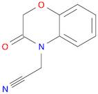 4H-1,4-Benzoxazine-4-acetonitrile, 2,3-dihydro-3-oxo-