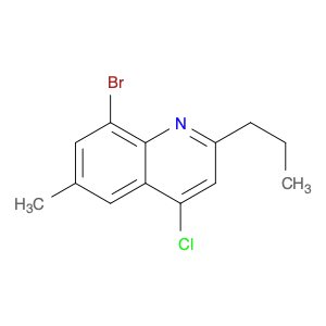Quinoline, 8-bromo-4-chloro-6-methyl-2-propyl-