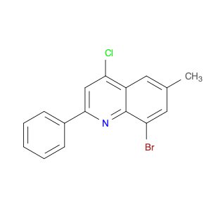 Quinoline, 8-bromo-4-chloro-6-methyl-2-phenyl-