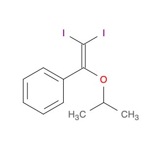 Benzene, [2,2-diiodo-1-(1-methylethoxy)ethenyl]-
