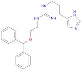 Guanidine, N-[2-(diphenylmethoxy)ethyl]-N'-[3-(1H-imidazol-5-yl)propyl]-