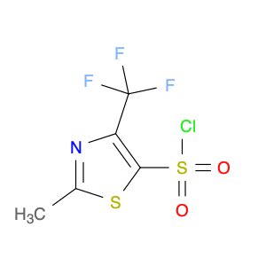 5-Thiazolesulfonyl chloride, 2-methyl-4-(trifluoromethyl)-