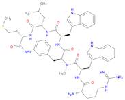 L-Methioninamide, L-arginyl-D-tryptophyl-N-methyl-L-phenylalanyl-D-tryptophyl-L-leucyl-