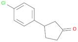 Cyclopentanone, 3-(4-chlorophenyl)-