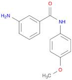 Benzamide, 3-amino-N-(4-methoxyphenyl)-