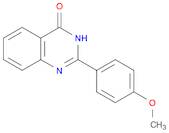 4(3H)-Quinazolinone, 2-(4-methoxyphenyl)-