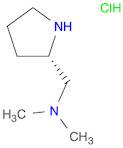 2-Pyrrolidinemethanamine, N,N-dimethyl-, hydrochloride (1:1), (2S)-