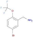 Benzenemethanamine, 5-bromo-2-(trifluoromethoxy)-