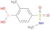 Boronic acid, B-[2-methyl-4-[(methylamino)sulfonyl]phenyl]-