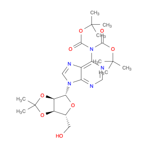 Adenosine, N,N-bis[(1,1-diMethylethoxy)carbonyl]-2',3'-O-(1-Methylethylidene)-