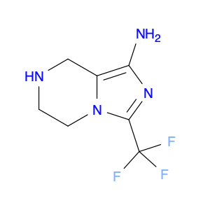 IMidazo[1,5-a]pyrazin-1-aMine, 5,6,7,8-tetrahydro-3-(trifluoroMethyl)-