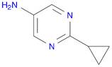 5-Pyrimidinamine, 2-cyclopropyl-