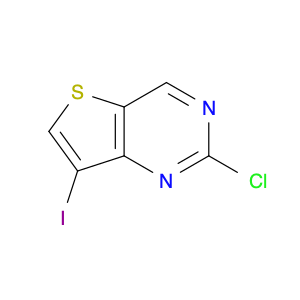 Thieno[3,2-d]pyrimidine, 2-chloro-7-iodo-