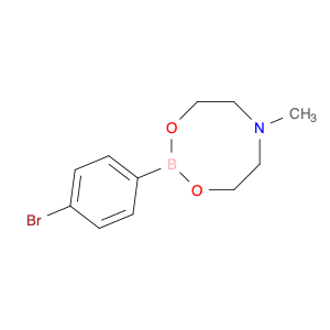 4H-1,3,6,2-Dioxazaborocine, 2-(4-bromophenyl)tetrahydro-6-methyl-