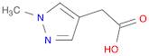 1H-Pyrazole-4-acetic acid, 1-methyl-