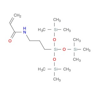 2-Propenamide, N-[3-[3,3,3-trimethyl-1,1-bis[(trimethylsilyl)oxy]-1-disiloxanyl]propyl]-