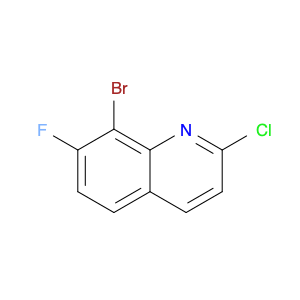 Quinoline, 8-bromo-2-chloro-7-fluoro-