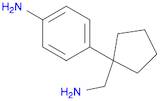 Benzenamine, 4-[1-(aminomethyl)cyclopentyl]-