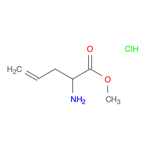 4-Pentenoic acid, 2-amino-, methyl ester, hydrochloride (1:1)