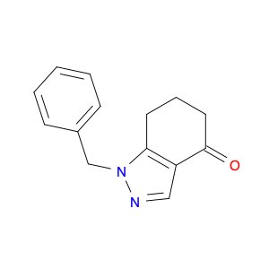 1-Benzyl-1,5,6,7-tetrahydro-4H-indazol-4-one