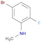 Benzenamine, 5-bromo-2-fluoro-N-methyl-