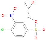 Benzenesulfonic acid, 4-chloro-3-nitro-, (2S)-oxiranylmethyl ester (9CI)