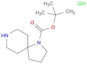 1,8-Diazaspiro[4.5]decane-1-carboxylic acid, 1,1-dimethylethyl ester, hydrochloride (1:1)