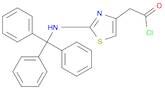 4-Thiazoleacetyl chloride, 2-[(triphenylmethyl)amino]-