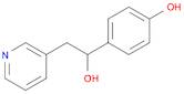 3-Pyridineethanol, α-(4-hydroxyphenyl)-