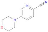 2-Pyridinecarbonitrile, 5-(4-morpholinyl)-