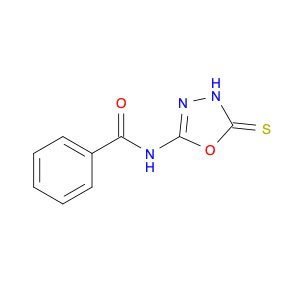 Benzamide, N-(4,5-dihydro-5-thioxo-1,3,4-oxadiazol-2-yl)-