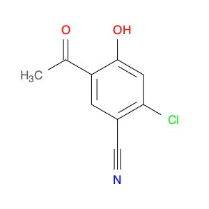 5-acetyl-2-chloro-4-hydroxybenzonitrile