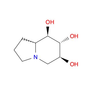 6,7,8-Indolizinetriol, octahydro-, (6S,7R,8R,8aR)-