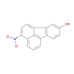 8-Fluoranthenol, 4-nitro-
