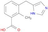 Benzoic acid, 3-(1H-imidazol-5-ylmethyl)-2-methyl-