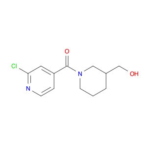 (2-Chloropyridin-4-yl)(3-(hydroxymethyl)piperidin-1-yl)methanone