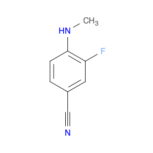 Benzonitrile, 3-fluoro-4-(methylamino)-