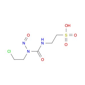 Ethanesulfonic acid, 2-[[[(2-chloroethyl)nitrosoamino]carbonyl]amino]-