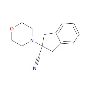 2-Morpholino-2,3-dihydro-1H-indene-2-carbonitrile