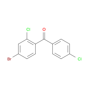 Methanone, (4-bromo-2-chlorophenyl)(4-chlorophenyl)-