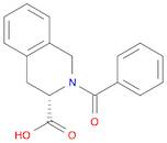 3-Isoquinolinecarboxylic acid, 2-benzoyl-1,2,3,4-tetrahydro-, (S)- (9CI)