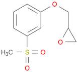 Oxirane, 2-[[3-(methylsulfonyl)phenoxy]methyl]-