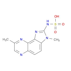 Sulfamic acid, N-(3,8-dimethyl-3H-imidazo[4,5-f]quinoxalin-2-yl)-
