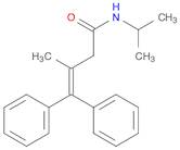 3-Butenamide, 3-methyl-N-(1-methylethyl)-4,4-diphenyl-