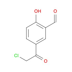 5-(2-Chloroacetyl)-2-hydroxybenzaldehyde