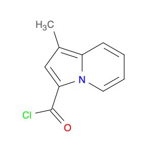 3-Indolizinecarbonyl chloride, 1-methyl-
