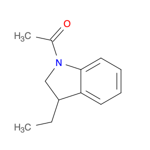 Ethanone, 1-(3-ethyl-2,3-dihydro-1H-indol-1-yl)-