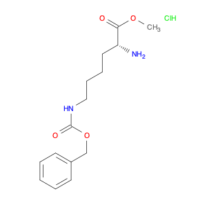 D-Lysine, N6-[(phenylmethoxy)carbonyl]-, methyl ester, hydrochloride (1:1)