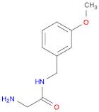 Acetamide, 2-amino-N-[(3-methoxyphenyl)methyl]-