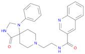 3-Quinolinecarboxamide, N-[2-(4-oxo-1-phenyl-1,3,8-triazaspiro[4.5]dec-8-yl)ethyl]-